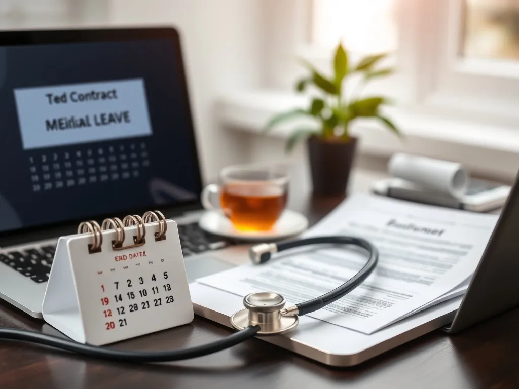 Kończy mi się umowa o pracę, jestem na zwolnieniu lekarskim – co robić?