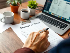 Wzór wniosku o zmianę godzin pracy PDF – jak go wypełnić?